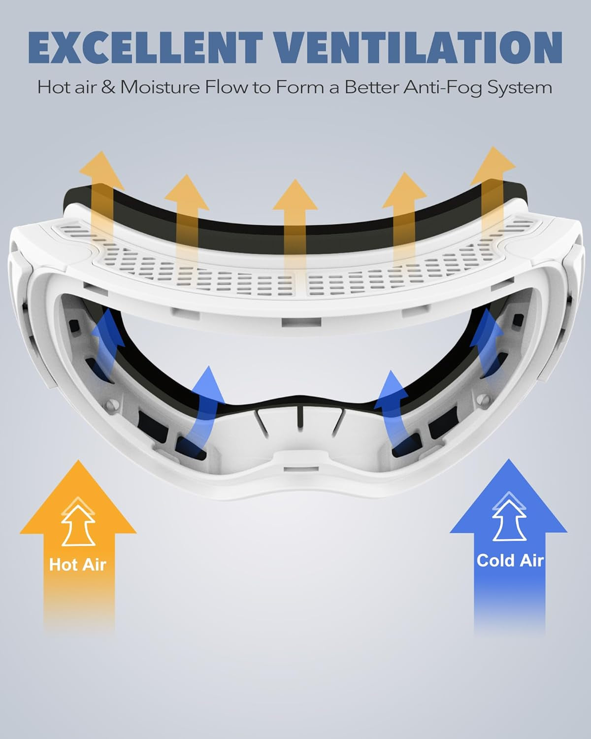   NORD™(INTERCHANGABLE) Ski Goggles /snowboard or skiing 